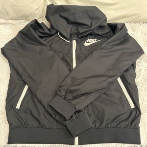 Nike Sportswear Womens Windrunner Jacket Black/White
